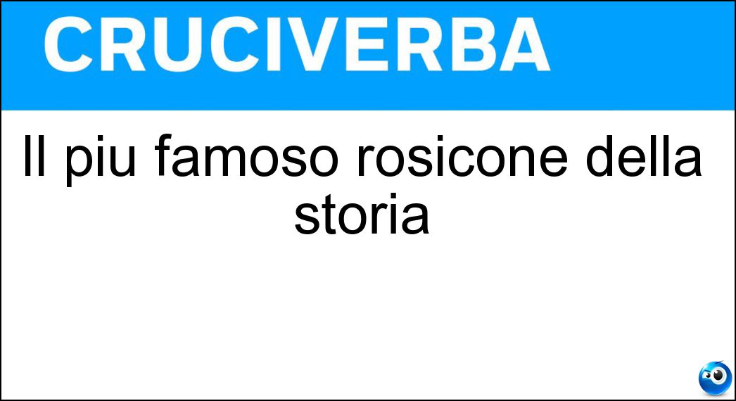 Il più famoso rosicone della storia Soluzione Il più famoso rosicone della storia - Salieri