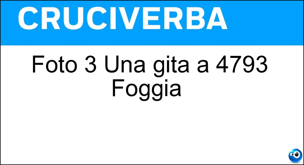 Foto 3 Una gita a 4793 Foggia | Soluzione Cruciverba: Foto 3 Una gita a 4793 Foggia | - Risposta Santi Pietro E Paolo