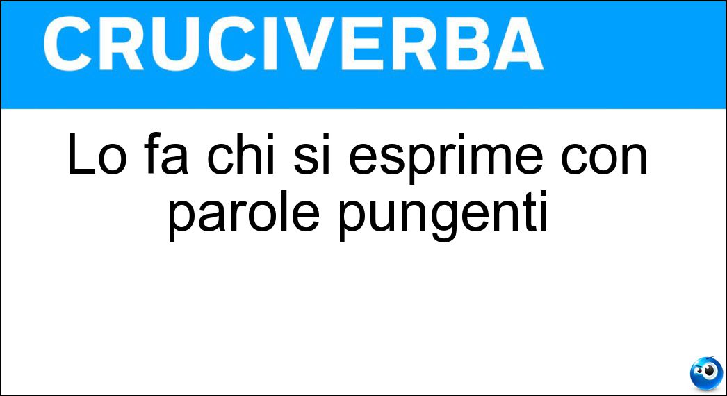 esprime parole