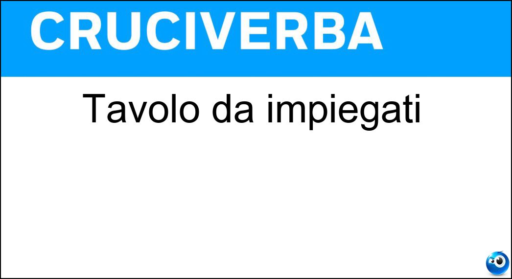 Tavolo da impiegati Soluzione Tavolo da impiegati - Scrivania