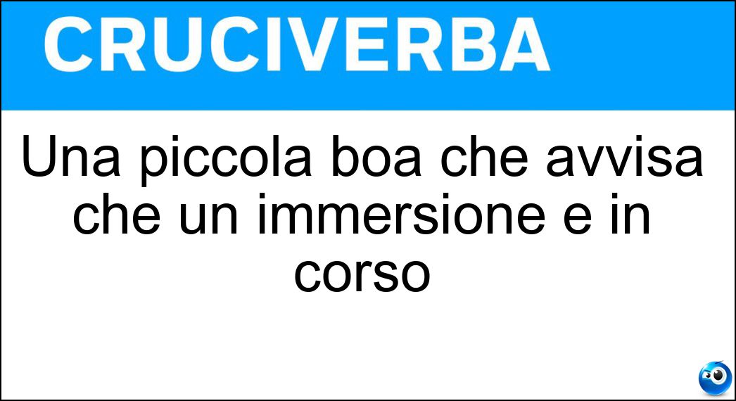 piccola avvisa