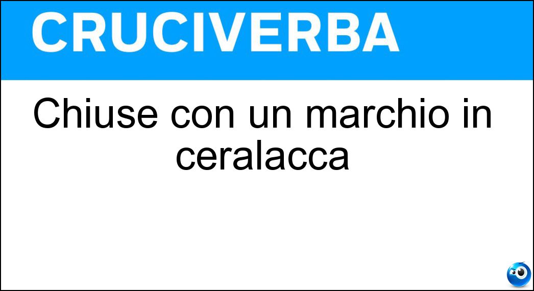 Definizione Cruciverba: Farla vuole dire andare avanti e indietro