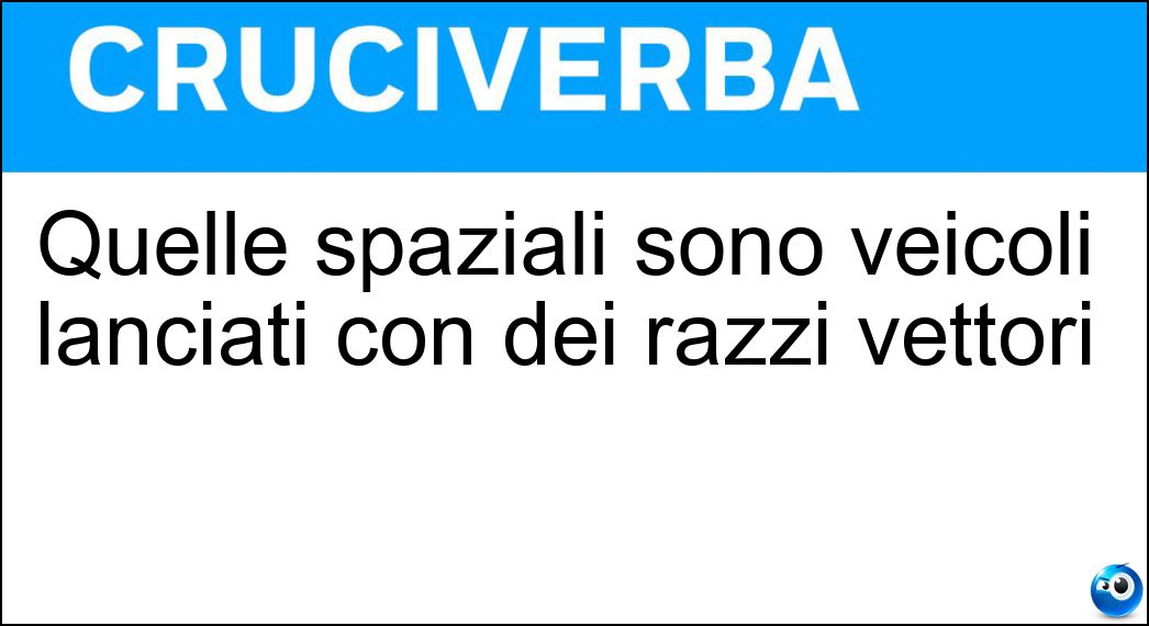 Definizione Cruciverba: Farla vuole dire andare avanti e indietro