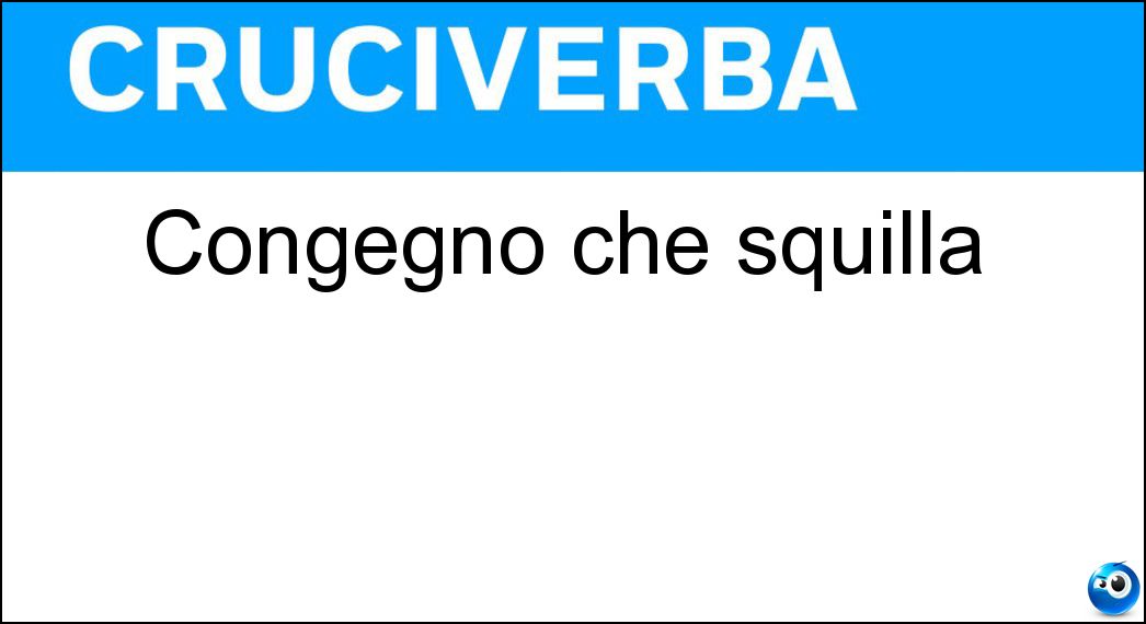Congegno che squilla Soluzione Cruciverba: Congegno che squilla - Risposta Soneria