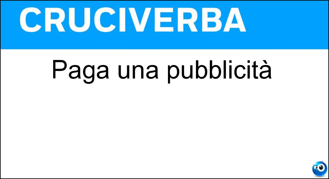 Paga una pubblicità Soluzione Paga una pubblicità - Sponsor