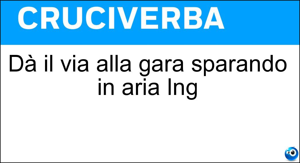 alla gara