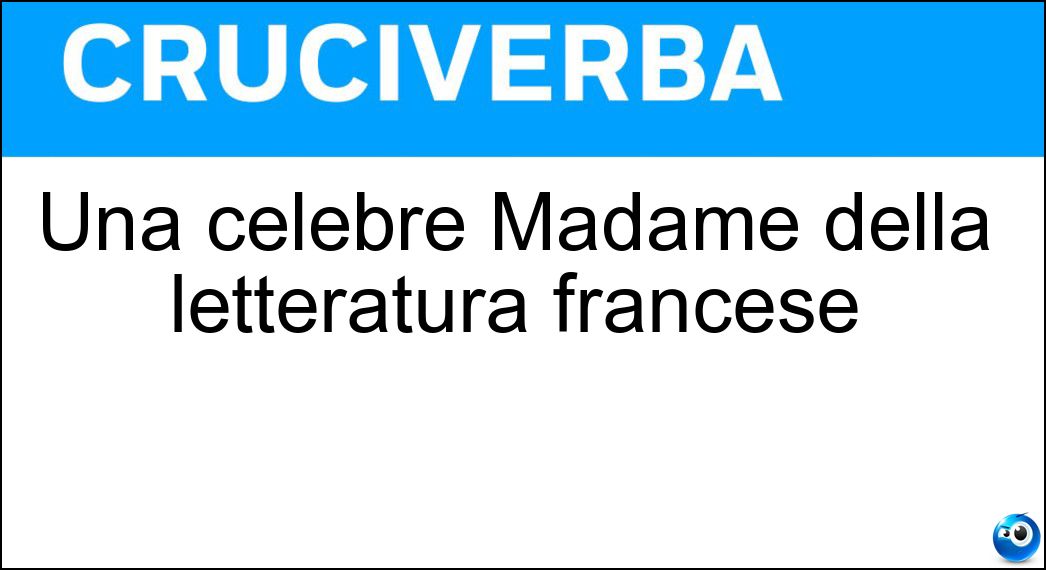 celebre madame