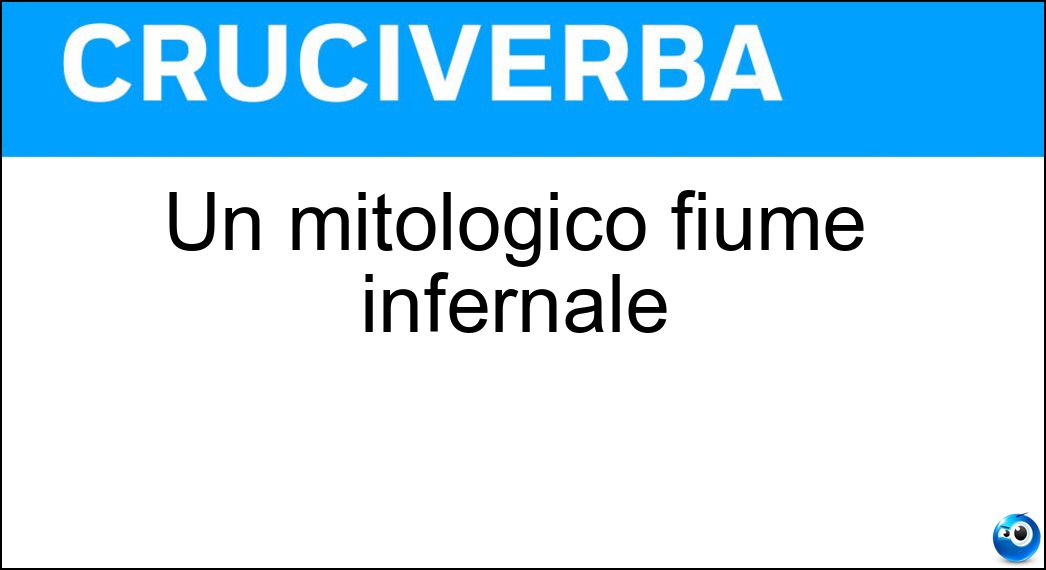 mitologico fiume