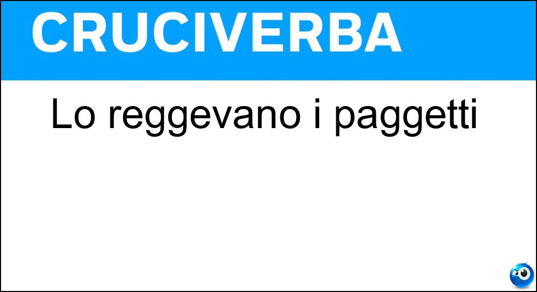 reggevano paggetti