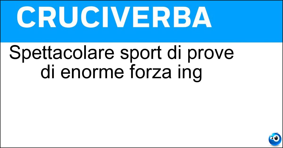 Spettacolare sport di prove di enorme forza ing Soluzione Spettacolare sport di prove di enorme forza ing - Strongman