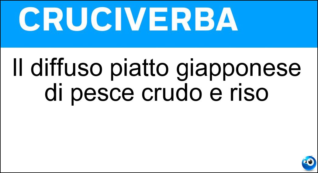Il diffuso piatto giapponese di pesce crudo e riso Soluzione Il diffuso piatto giapponese di pesce crudo e riso - Sushi