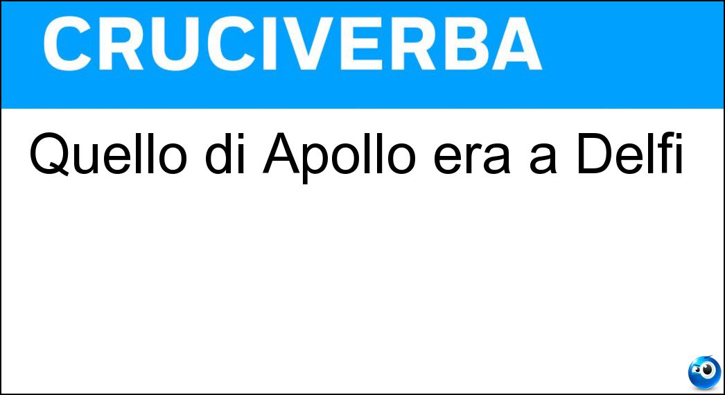 quello apollo