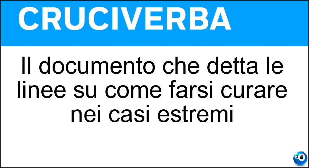 TESTAMENTO BIOLOGICO