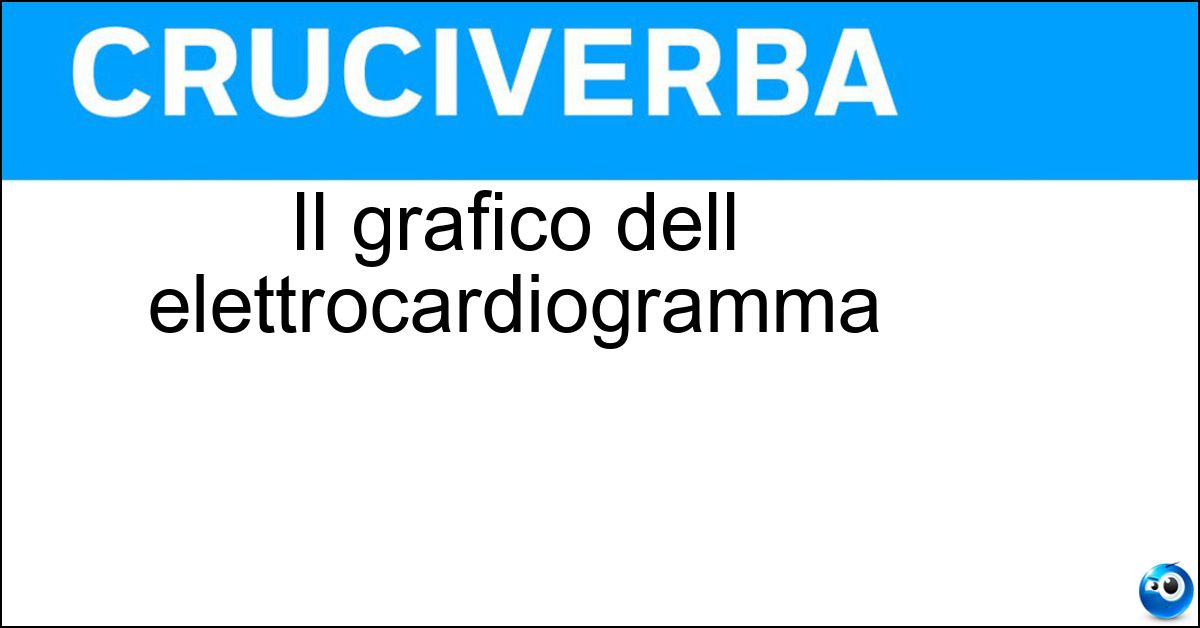 Il grafico dell elettrocardiogramma Soluzione Il grafico dell elettrocardiogramma - Tracciato