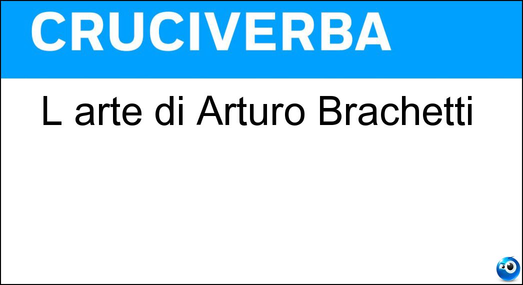 L arte di Arturo Brachetti Soluzione Cruciverba: L arte di Arturo Brachetti - Risposta Trasformista