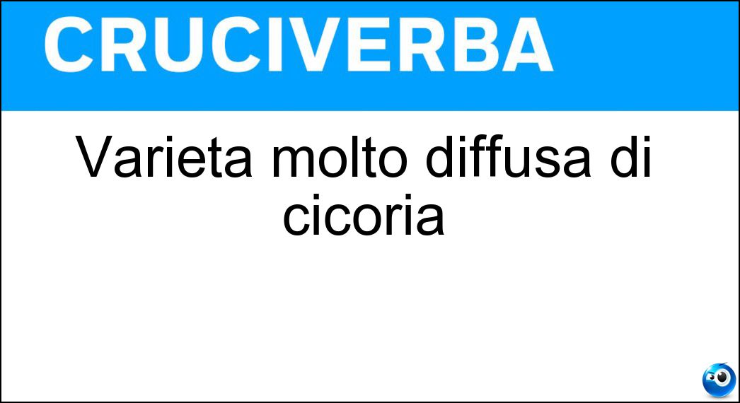 varietà molto