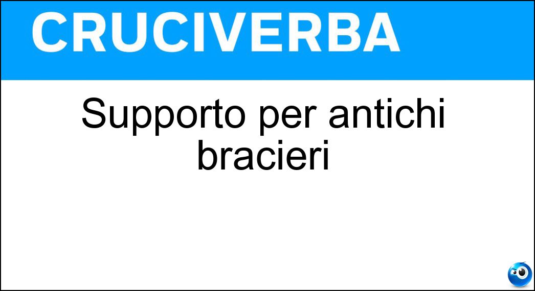 supporto antichi