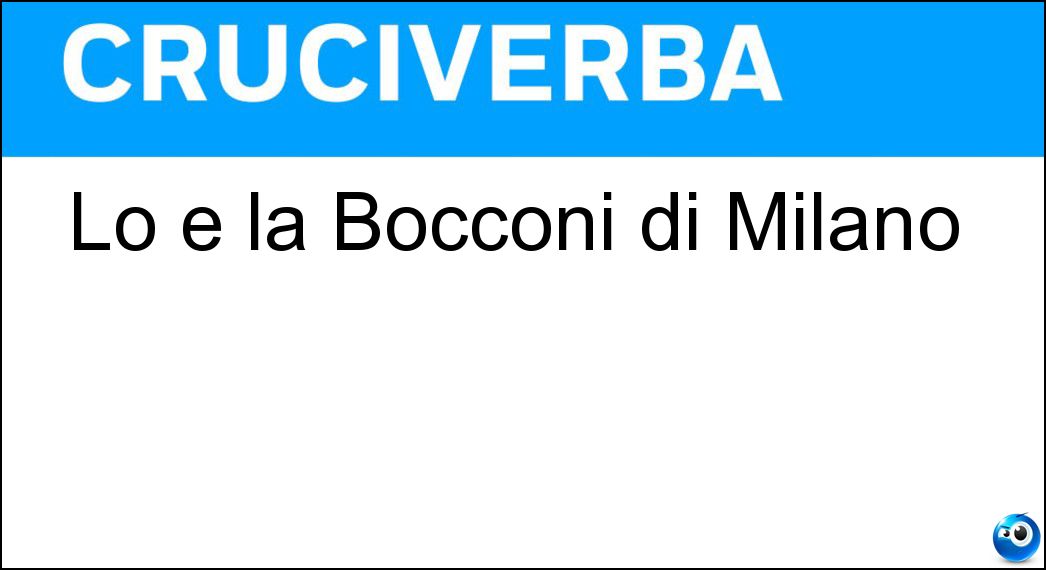 bocconi milano