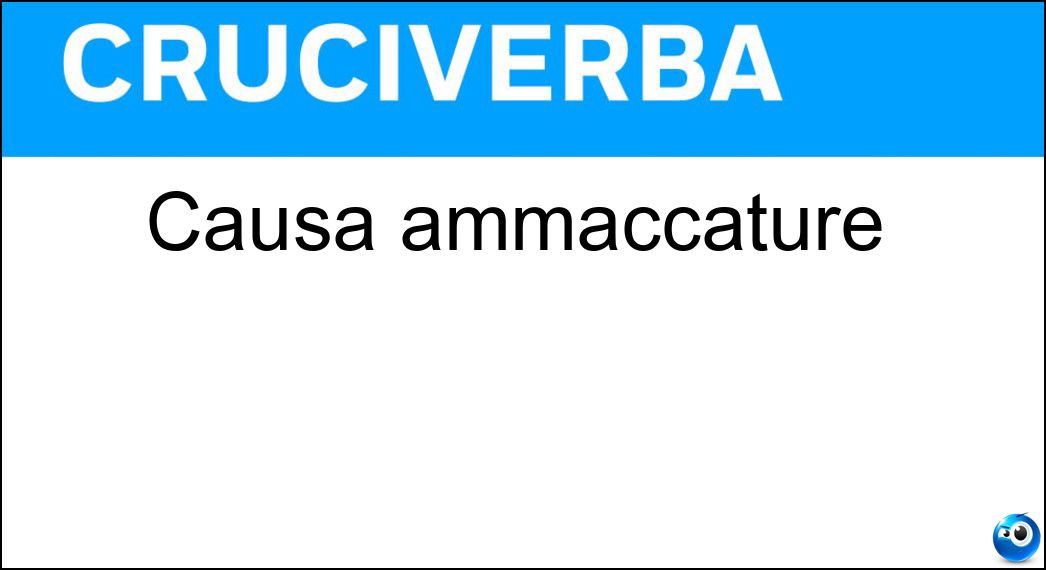 Soluzione Causa ammaccature - Urto