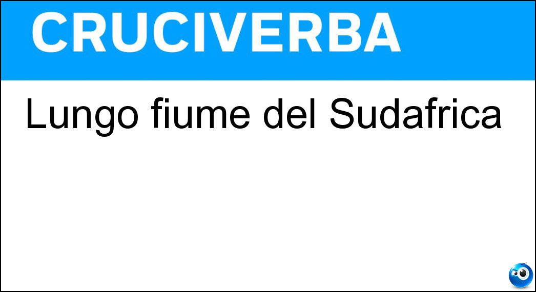 Lungo fiume del Sudafrica Soluzione Lungo fiume del Sudafrica - Vaal
