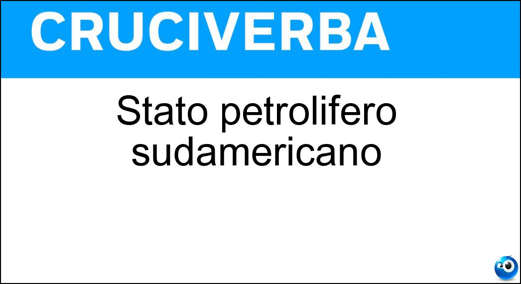 stato petrolifero