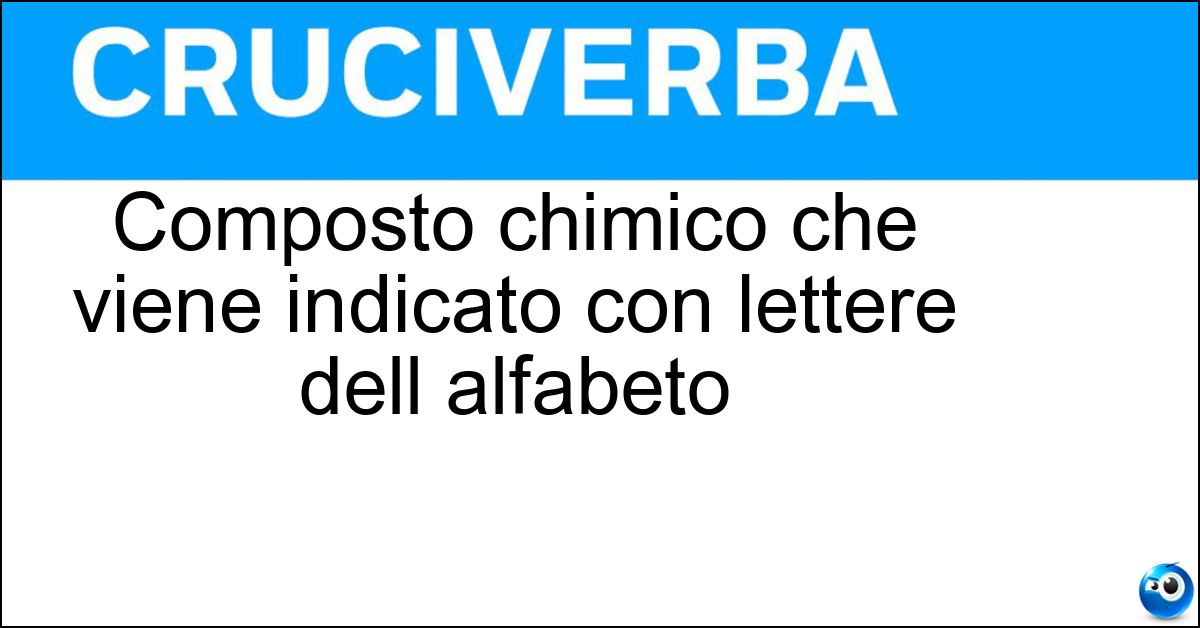 Soluzione Composto chimico che viene indicato con lettere dell alfabeto - Vitamina