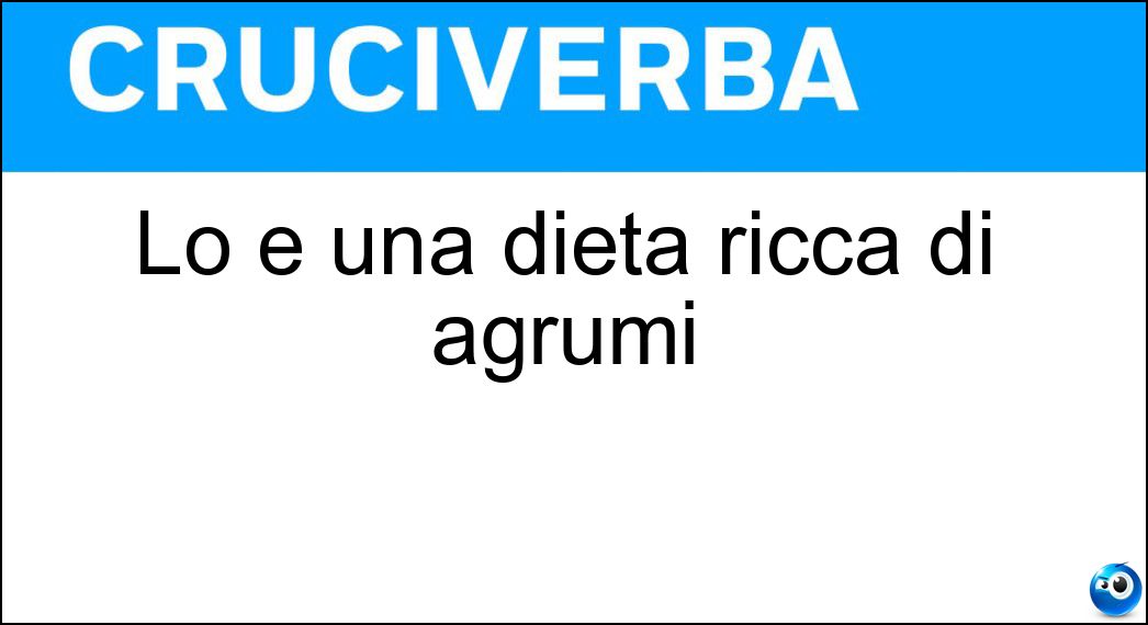 dieta ricca