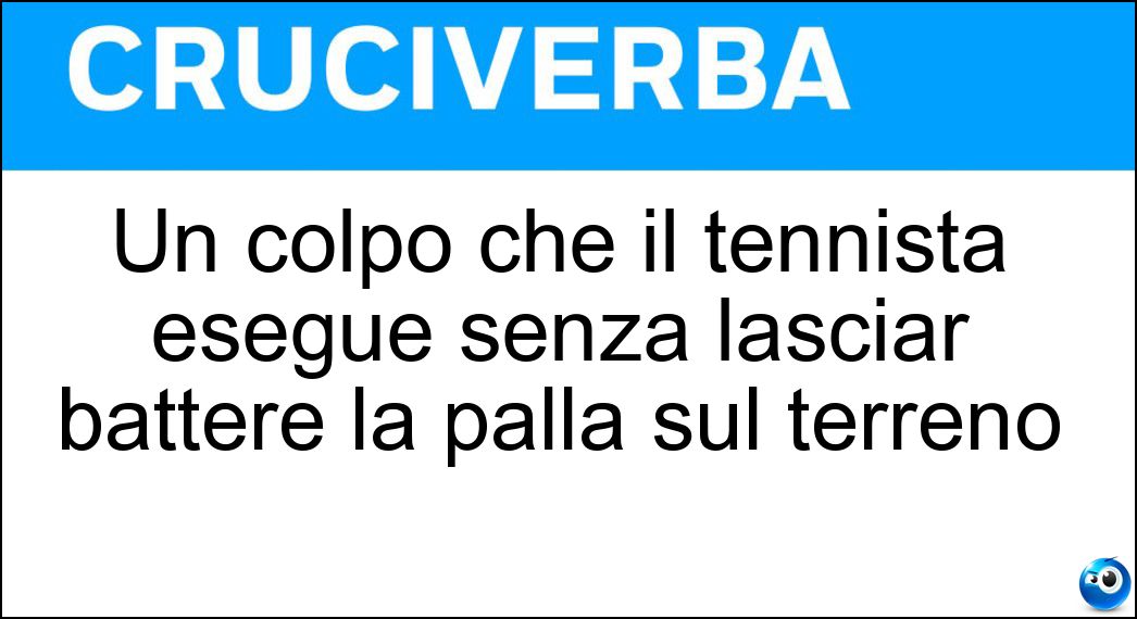 colpo tennista