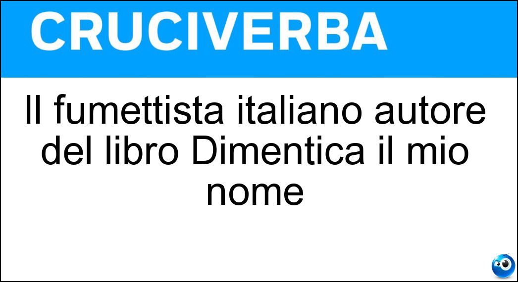 fumettista italiano